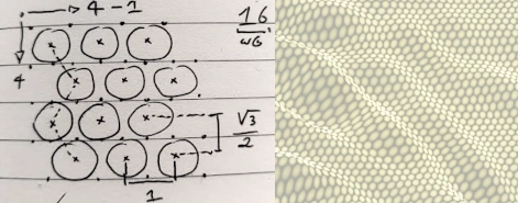 Positioning caustics splats
